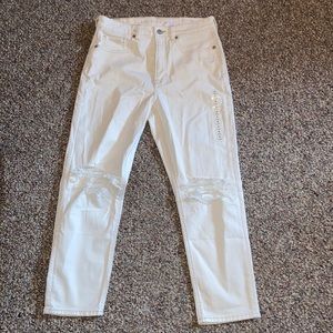 American Eagle stretch high rise mom jean 26in